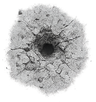 Concrete bullet impact 2