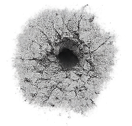 Concrete bullet impact 3